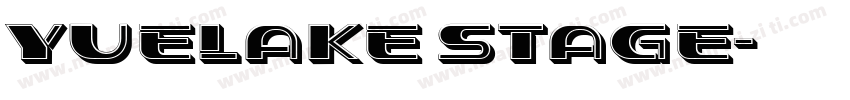 Yuelake Stage字体转换